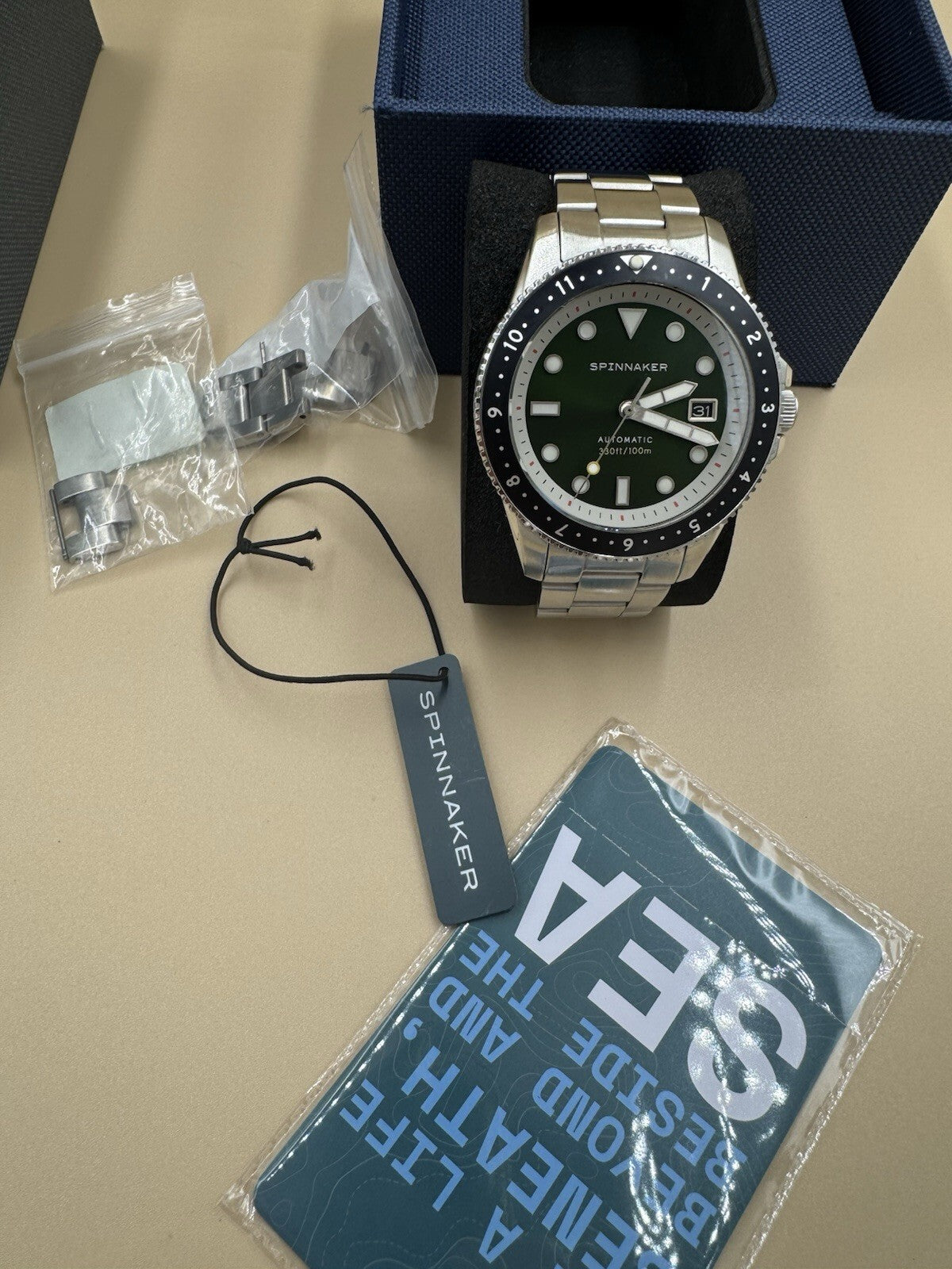 Croft Pioneer Automatic Green Stainless Steel | Green Dial Wristwatch SP-5136-22