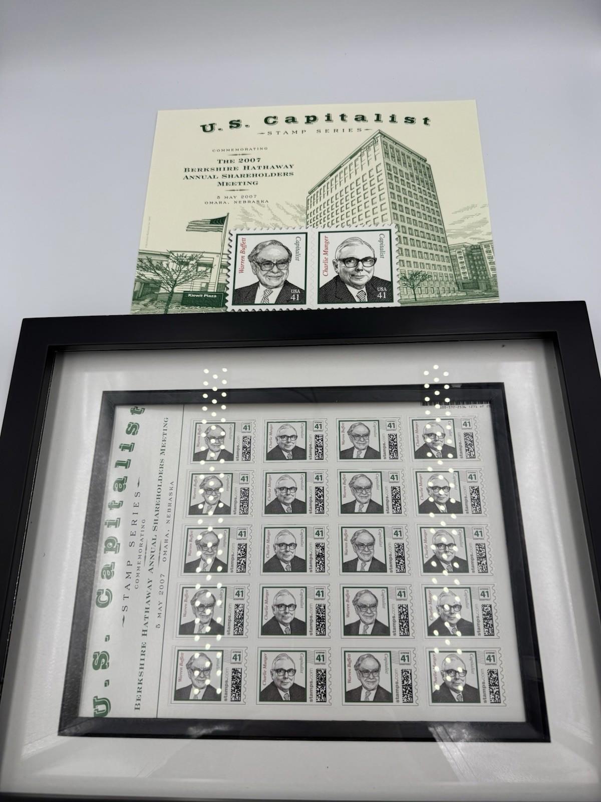 Berkshire Hathaway 2007 Shareholder Munger Warren Buffett