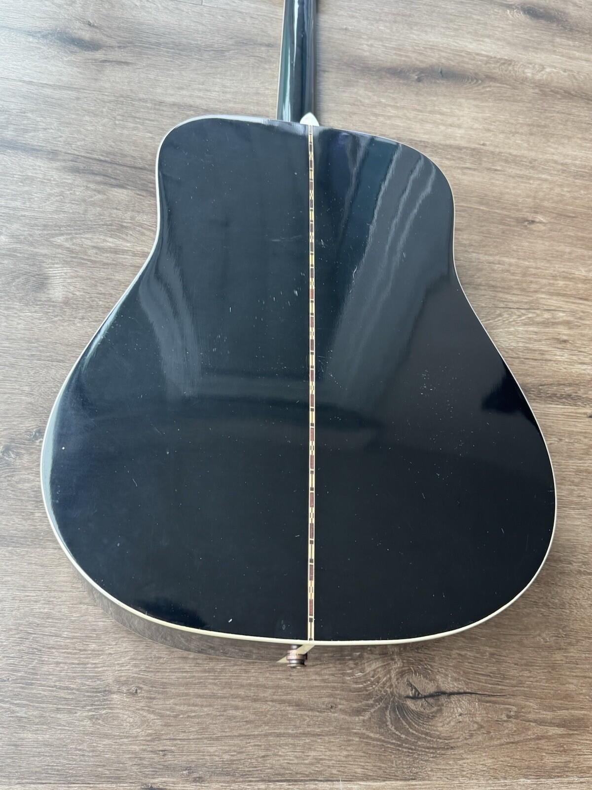 Jasmine by Takamine S41 Black Dreadnought Acoustic Guitar - Chris Hager Estate G