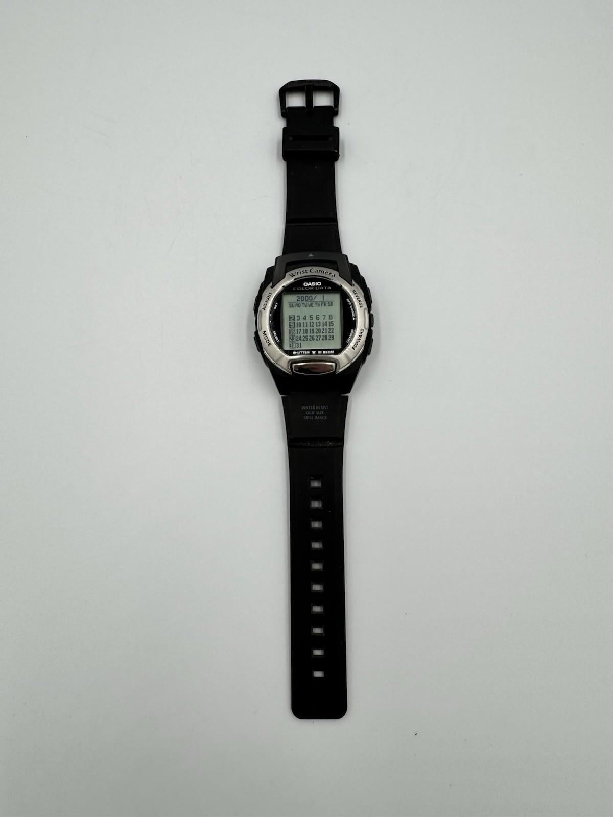 CASIO Wrist Camera WQV-3 - Rare Digital Y2K Watch Japan