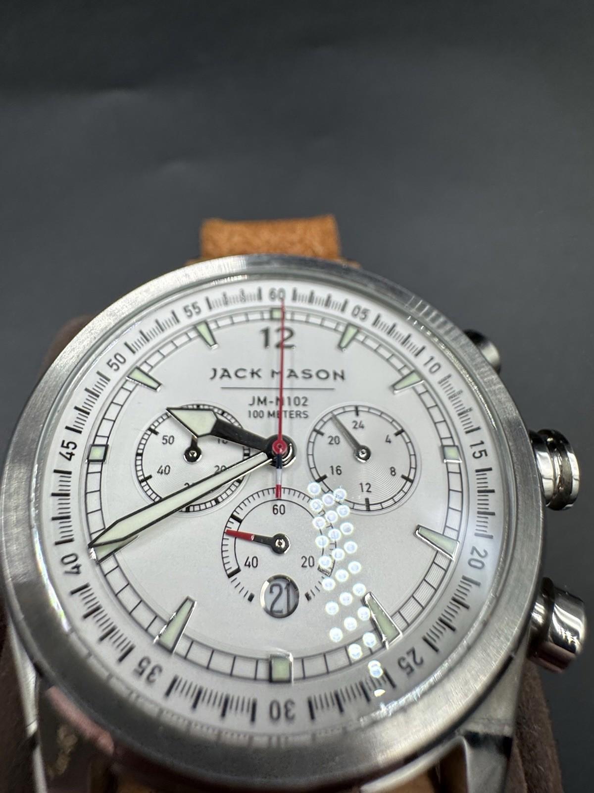 Jack Mason Nautical Chronograph Men's Watch Model JM-N102-108 Sapphire Crystal M