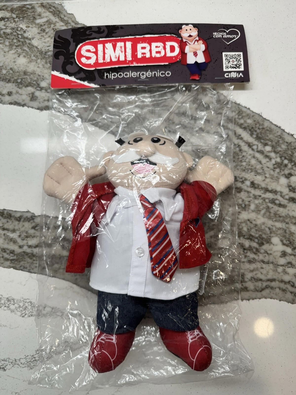 DR Simi Plush Rebelde Rbd Farmacias Similares Hipoalergenico Hypoallergenic New