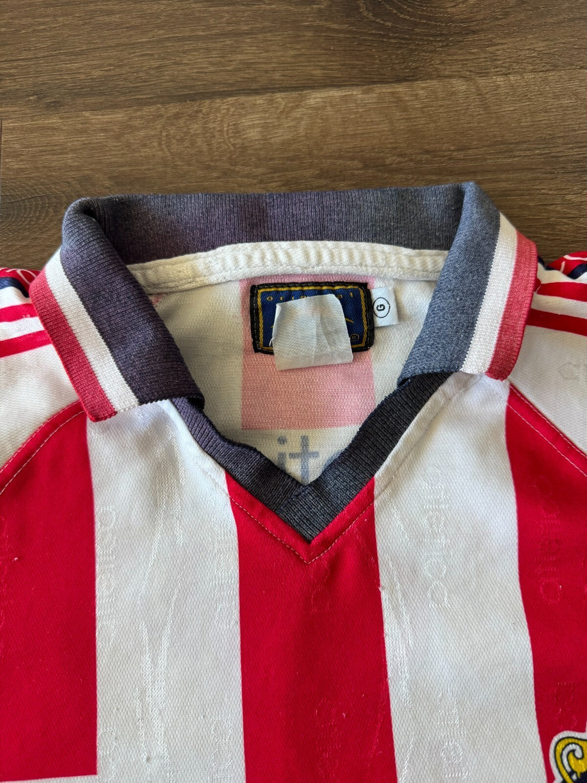 Atletica Chivas Guadalajara 1998 Vintage Jersey Local Original Grande / Large G+