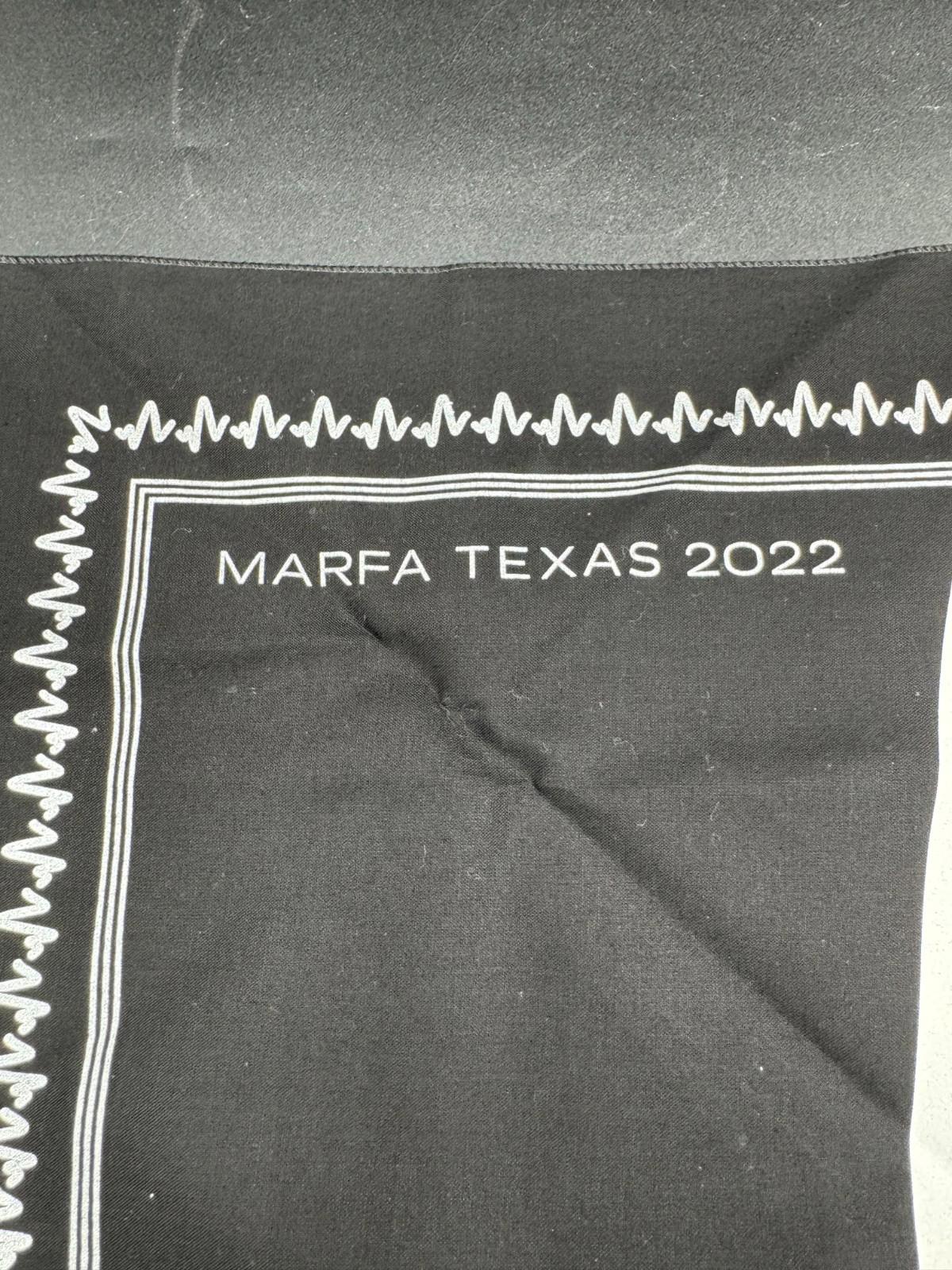Rare Art Blocks Marfa Texas 2022 Bandana Generative Art Event Merch Collection