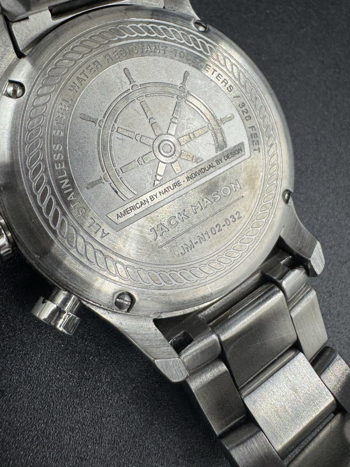 Jack Mason JM-N102-032 Blue Dial and White Dial Nautical Chronograph Men’s Watch