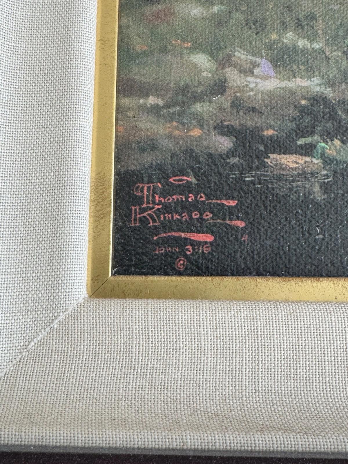 Thomas Kinkade Valley of Peace Beginning of a Perfect Day II