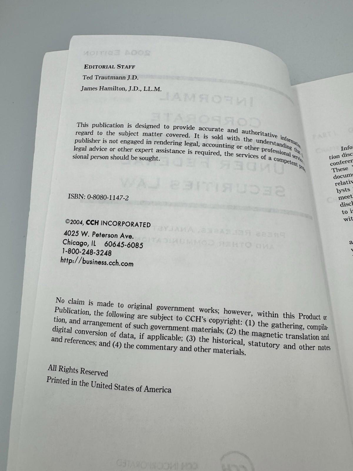 Informal Corporate Disclosure Under Federal Securities Law