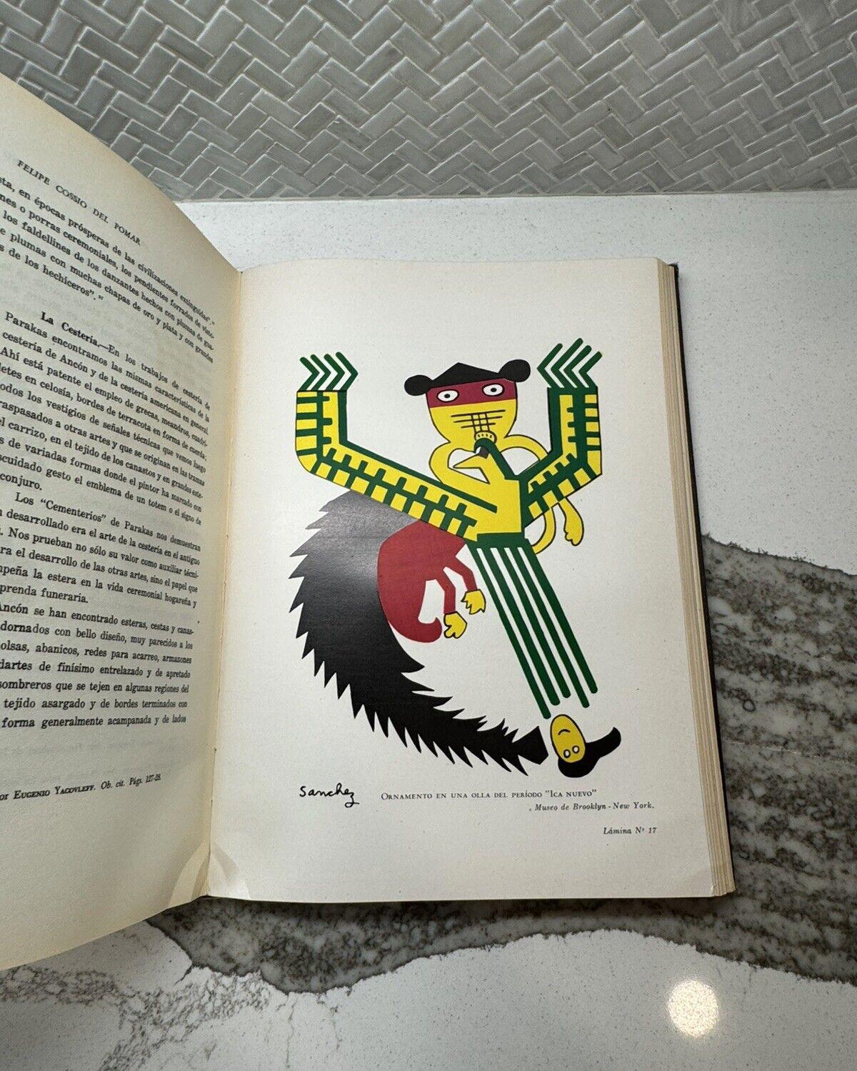 Arte del Peru Precolombino Felipe Cossio Del Pomar Book Fondo De Cultura Economi