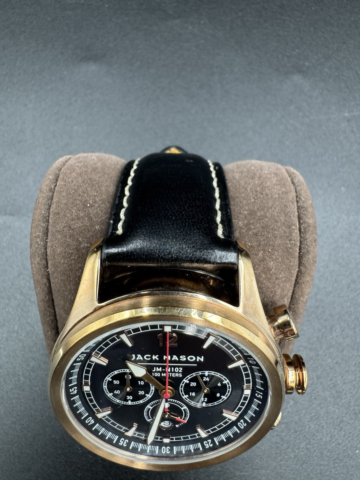 Jack Mason Nautical Chronograph Grey Dial Watch JM-N102-025 Excellent Condition