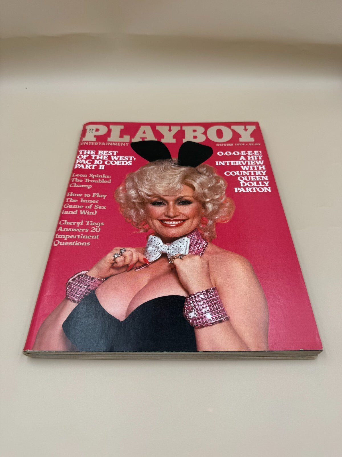 October 1978 DOLLY PARTON PLAYBOY Magazine Very Good Conditi