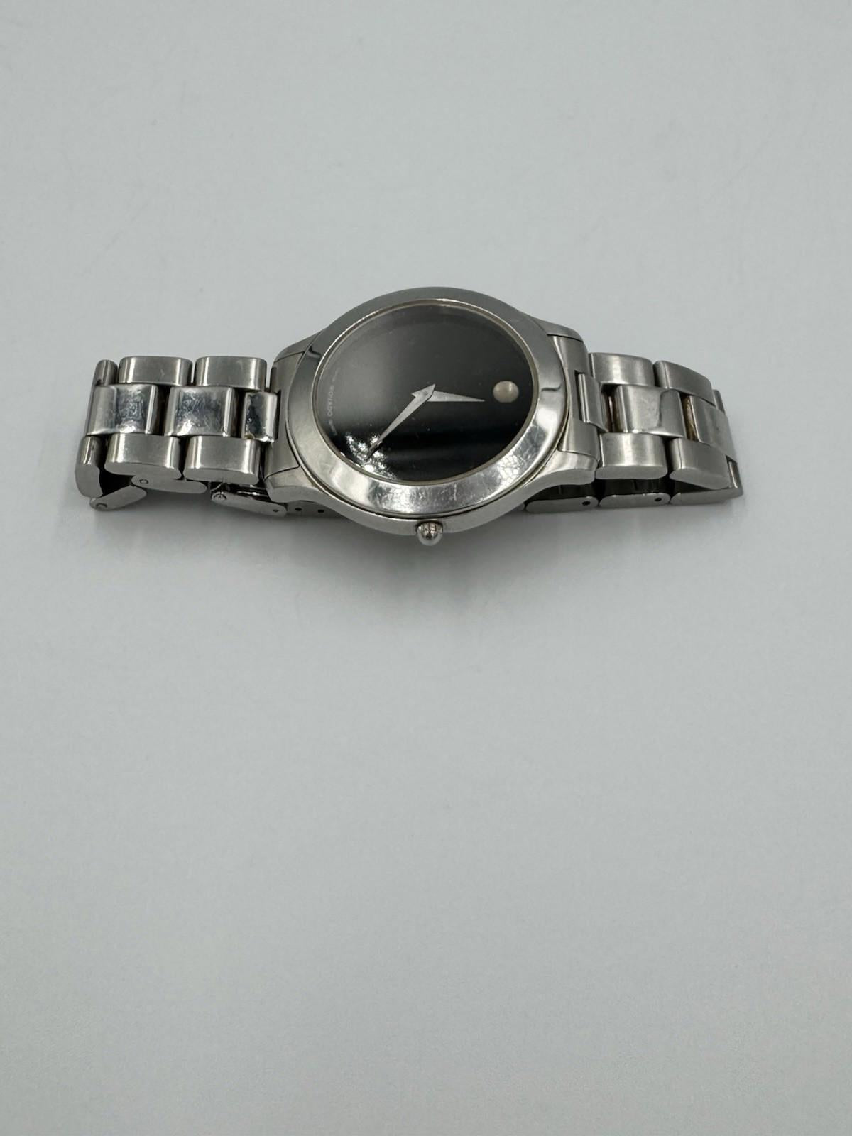 Movado Museum Junior Sport Circa 2000s | Stainless Steel | Swiss Made MCS Quartz