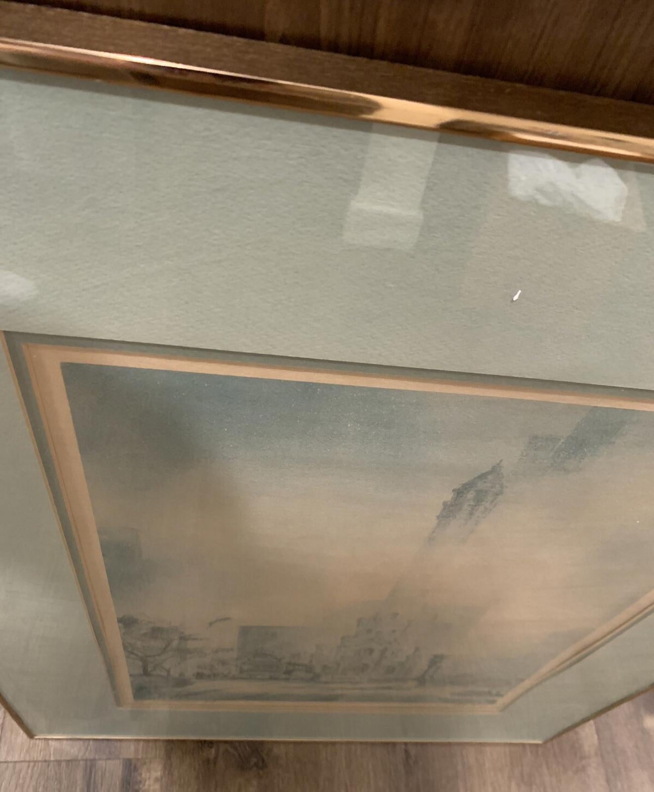 Tom Lynch Framed & Dbl. Matted The Magnificent Mile Chicago