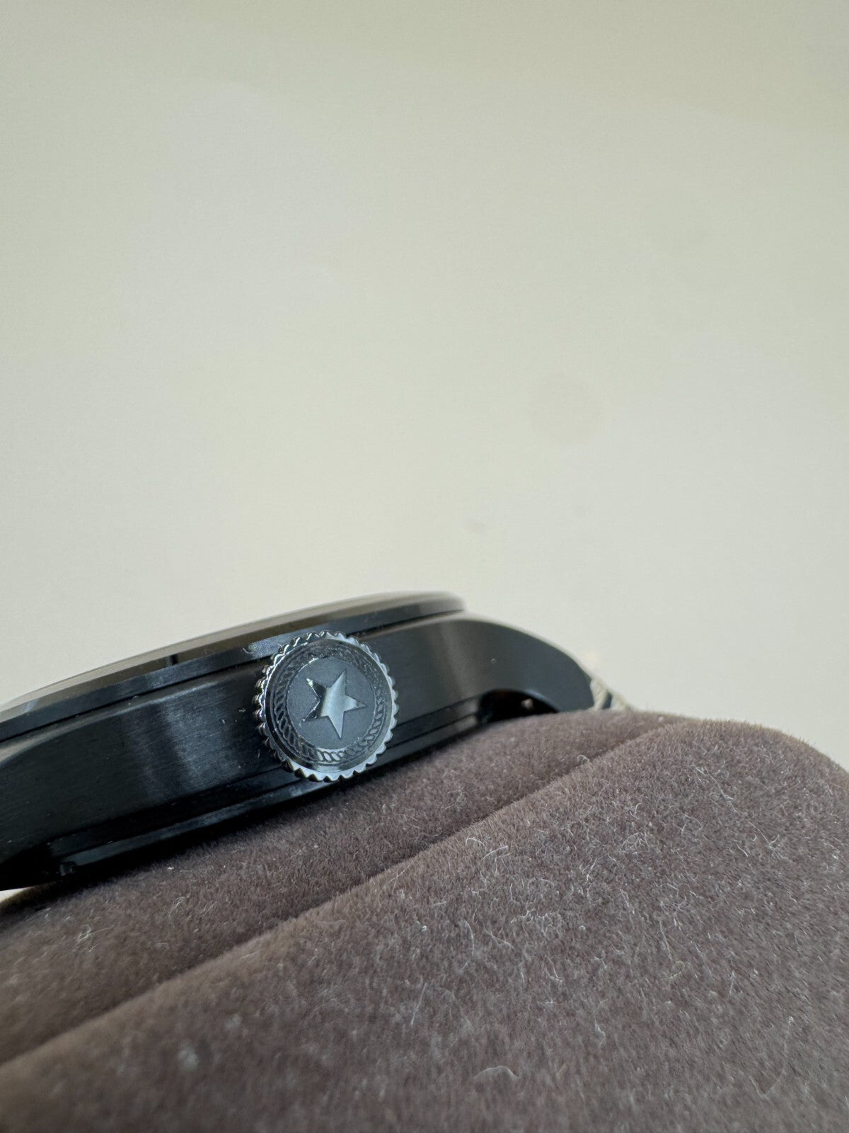 Jack Mason JM-A101-005 Aviation Black PVD Pilot Watch Leather Strap 42mm - Rare