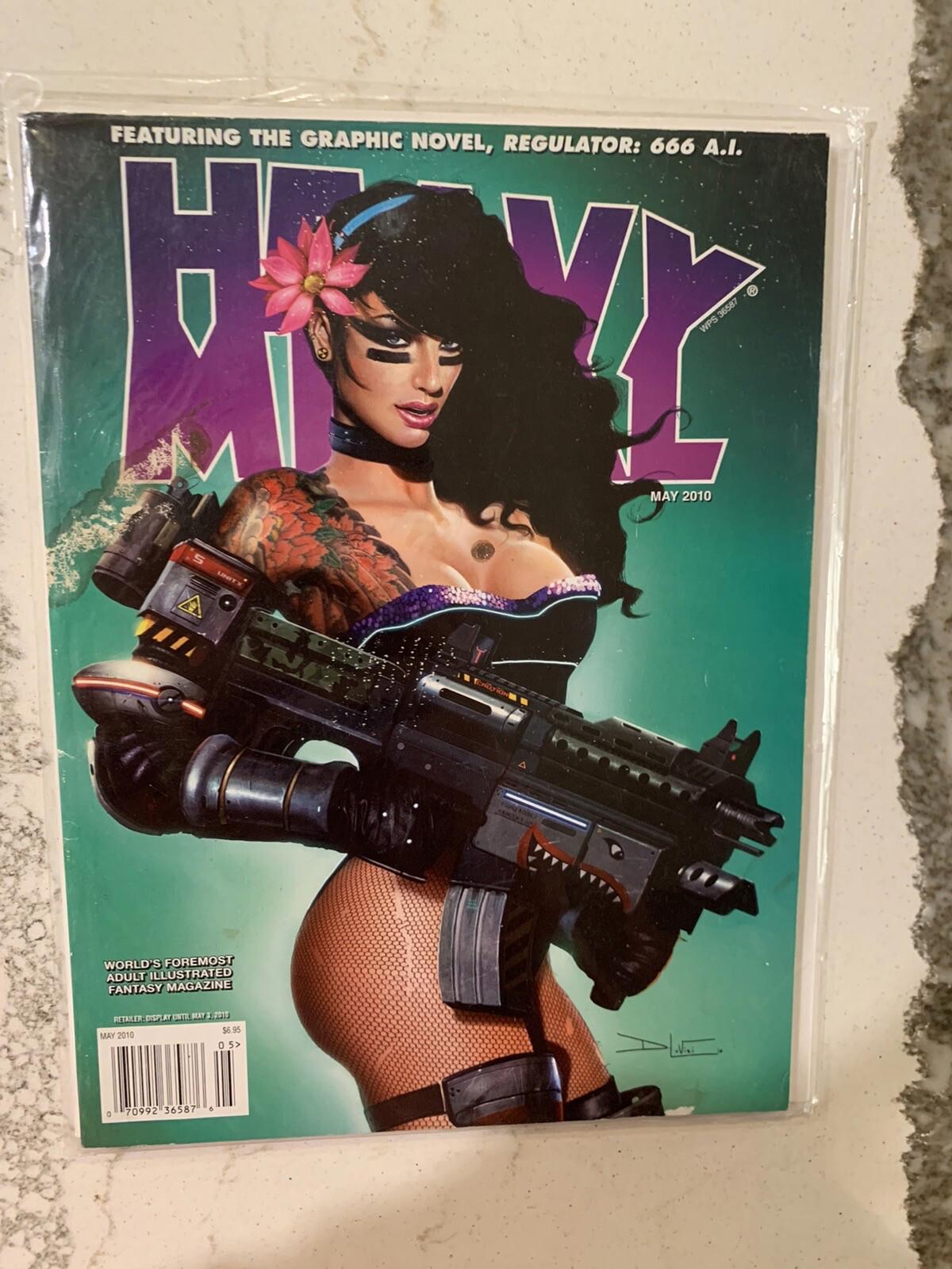 Heavy Metal Magazine 1983- 2018 Lot of 5 Fantasy Collection