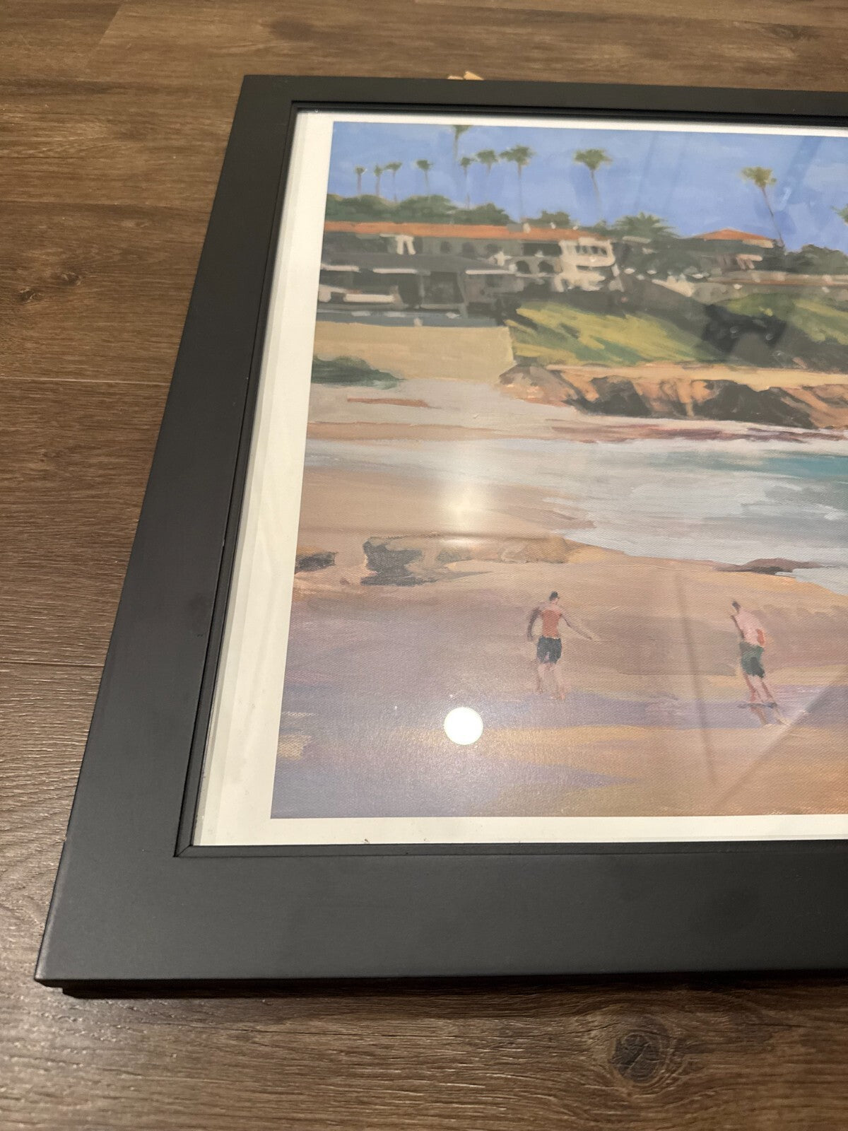 Jeff Yeomans Signed Print 204/400 La Jolla California Beach Framed San Diego Art