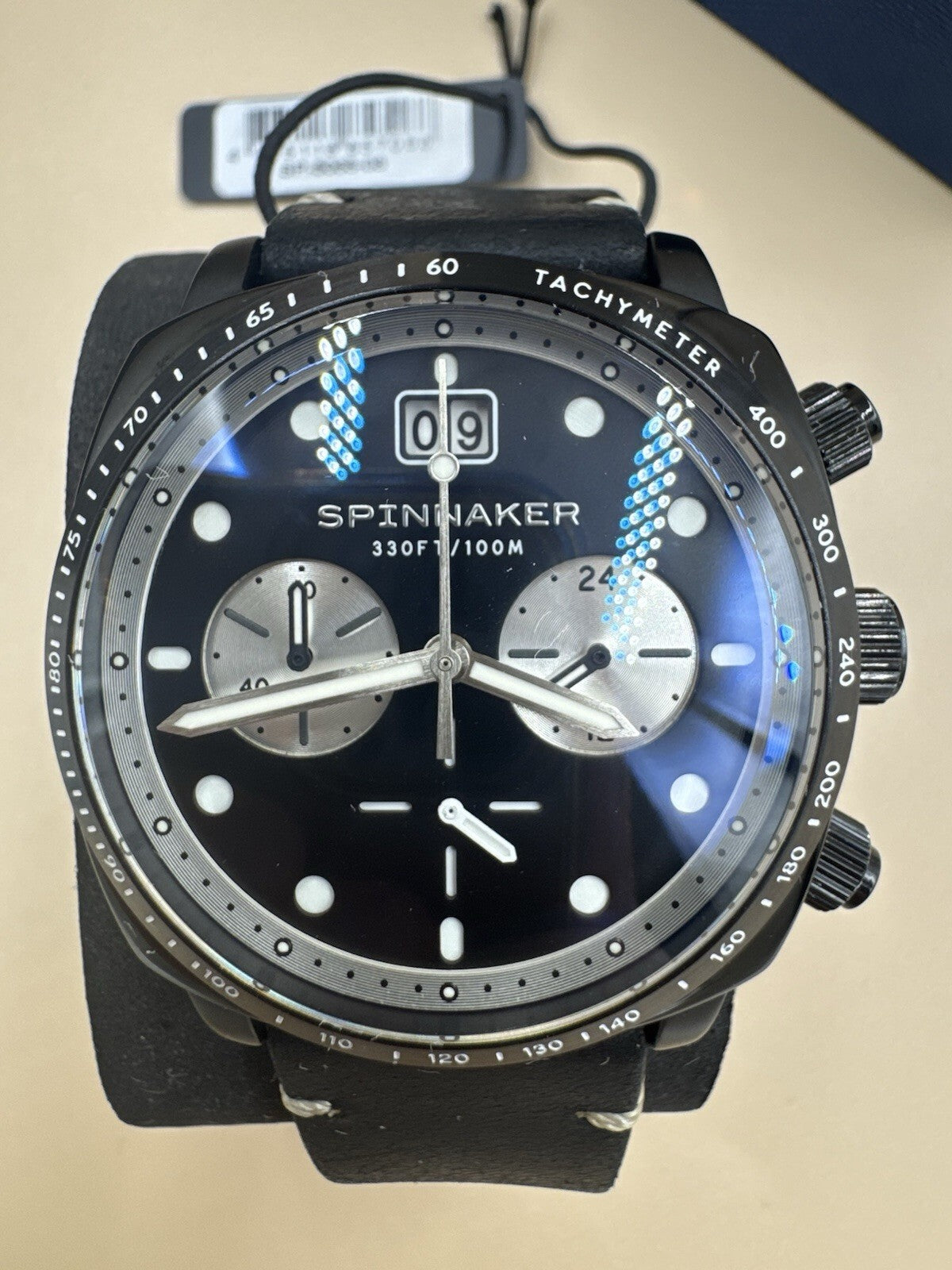 Spinnaker Hull Stainless Steel 42mm Japanese Quartz Wristwatch SP-5068-08 NM Con